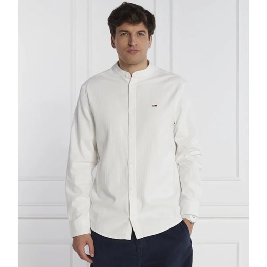 Tommy Jeans Koszula MAO FLANNEL | Classic fit Tommy Jeans L okazja Gomez Fashion Store