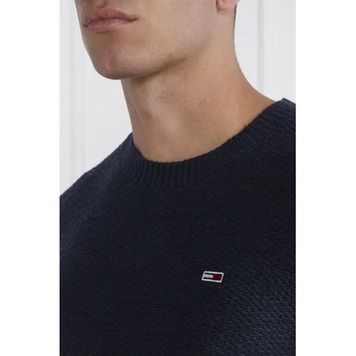 Tommy Jeans Sweter STRUCTURED | Regular Fit Tommy Jeans XXXL Gomez Fashion Store