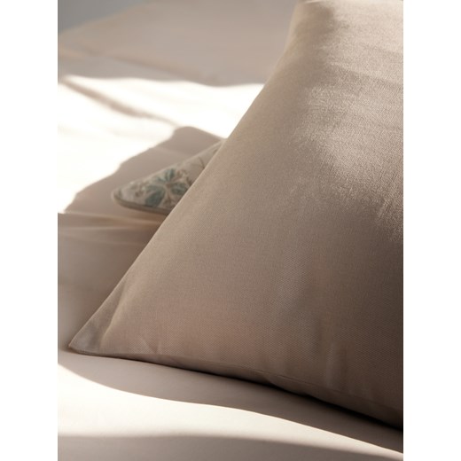 Reserved - Bawełniana poszewka na poduszkę - beżowy Reserved 45X45 Reserved