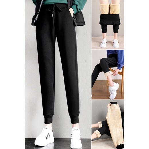 Spodnie polarowe MARILADA ze sklepu Ivet Shop w kategorii Spodnie damskie - zdjęcie 165193881