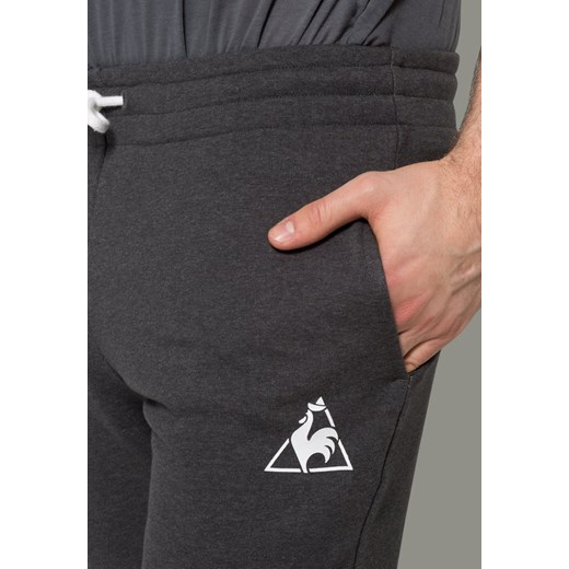 le coq sportif CHRONIC SLIM Spodnie treningowe dark heather grey zalando szary mat