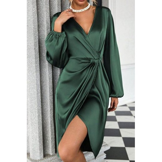 Sukienka EVATELA GREEN XL wyprzedaż Ivet Shop