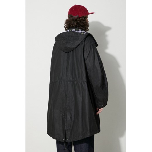 Barbour parka Torrent Parka męska kolor czarny przejściowa MWX2250 Barbour L PRM