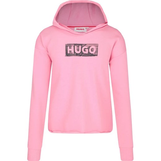 HUGO KIDS Bluza | Regular Fit ze sklepu Gomez Fashion Store w kategorii Bluzy dziewczęce - zdjęcie 165215202
