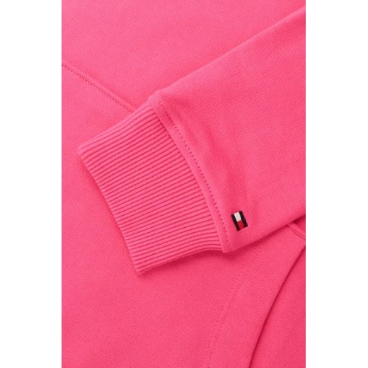 Bluza dziewczęca różowa Tommy Hilfiger bawełniana 
