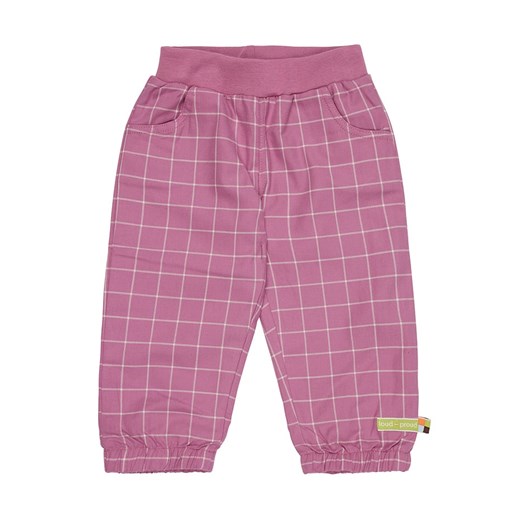 loud + proud Spodnie dresowe w kolorze fioletowym ze sklepu Limango Polska w kategorii Spodnie i półśpiochy - zdjęcie 165221531