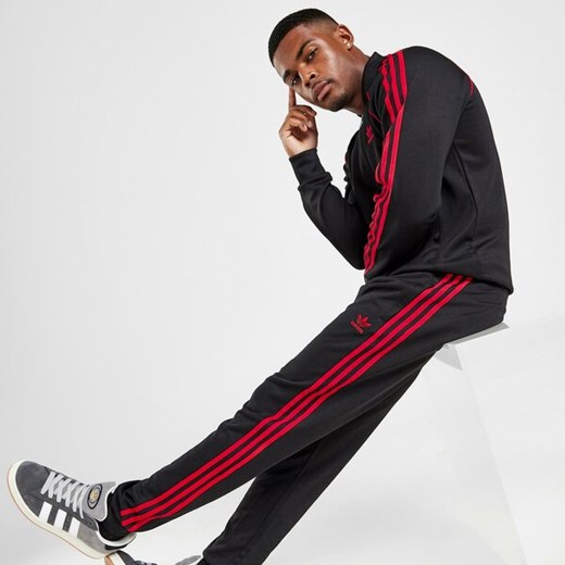 ADIDAS SPODNIE SSTAR TP BLK/RED L wyprzedaż JD Sports