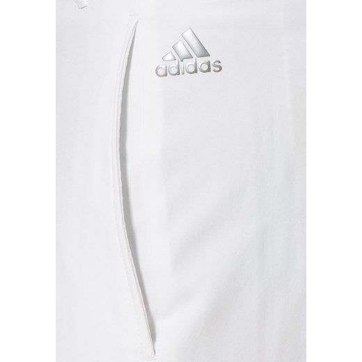 adidas Golf PUREMOTION Spodnie materiałowe white/black zalando bialy bez wzorów/nadruków