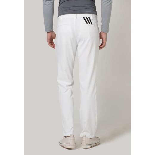adidas Golf PUREMOTION Spodnie materiałowe white/black zalando szary mat