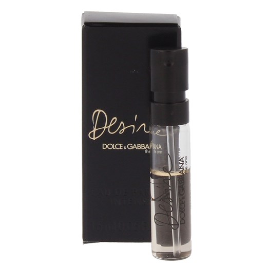 Dolce & Gabbana Desire The One Woda perfumowana   1,5 ml spray perfumeria czarny łatki