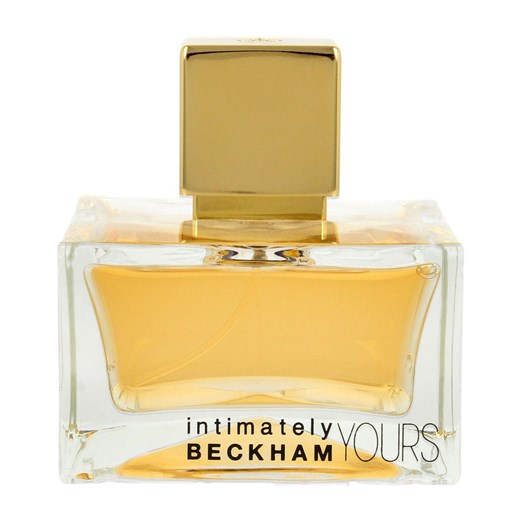 Beckham Intimately Yours Women Woda toaletowa  75 ml spray perfumeria zolty kwiatowy
