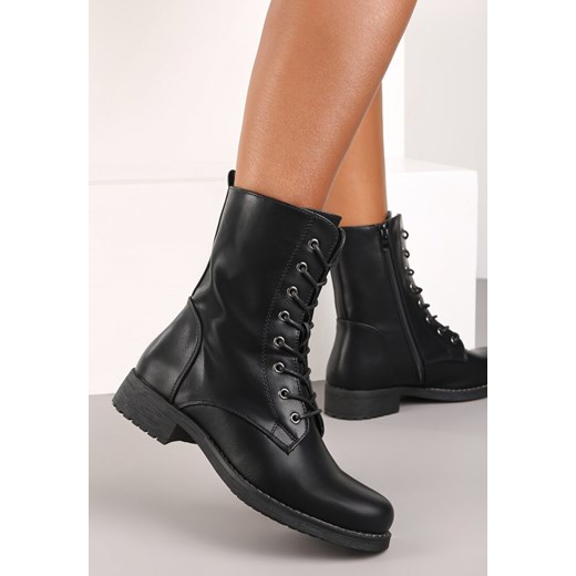 Czarne Botki Voxrydar Renee 37 okazyjna cena renee.pl