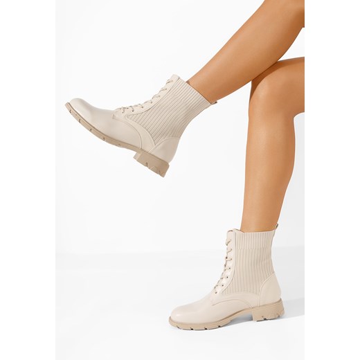 Botki Zapatos casualowe płaskie 