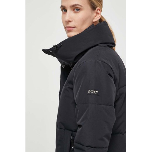 Roxy kurtka damska kolor czarny zimowa ze sklepu ANSWEAR.com w kategorii Kurtki damskie - zdjęcie 165311933