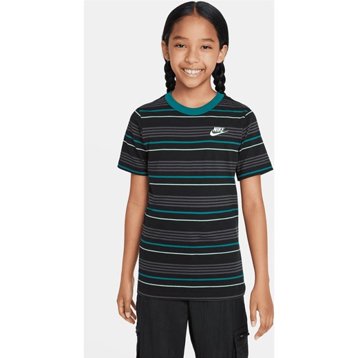 T-shirt dla dużych dzieci Nike Sportswear - Czerń Nike M Nike poland