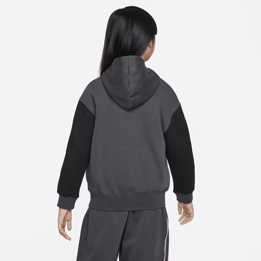 Dzianinowa bluza z kapturem o kroju oversize dla dużych dzieci (dziewcząt) Nike Nike L Nike poland