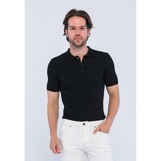 GIORGIO DI MARE Koszulka polo w kolorze czarnym Giorgio Di Mare XL promocja Limango Polska
