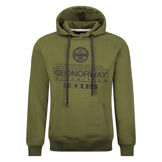 Geographical Norway Bluza &quot;Gozalo&quot; w kolorze khaki Geographical Norway XXL okazyjna cena Limango Polska