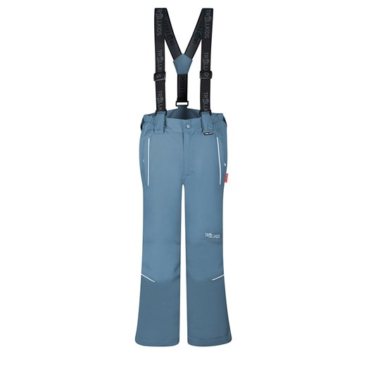 Trollkids Spodnie narciarskie &quot;Holmenkollen&quot; - Slim fit - w kolorze niebieskim ze sklepu Limango Polska w kategorii Spodnie chłopięce - zdjęcie 165320150