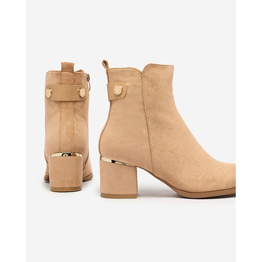 Botki Royalfashion.pl eleganckie na obcasie 