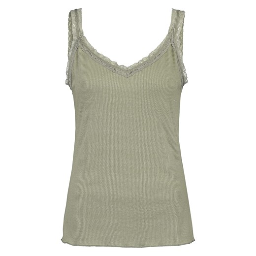 Fresh Made Top w kolorze oliwkowym Fresh Made S okazja Limango Polska