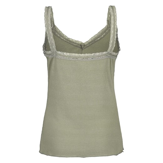 Fresh Made Top w kolorze oliwkowym Fresh Made M okazja Limango Polska