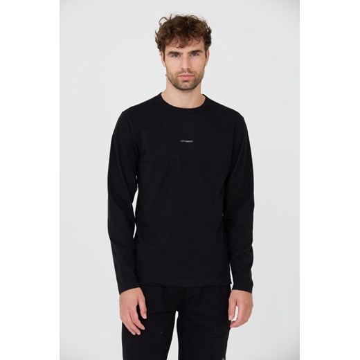 C.P. COMPANY Czarny longsleeve, Rozmiar L ze sklepu outfit.pl w kategorii T-shirty męskie - zdjęcie 165346344