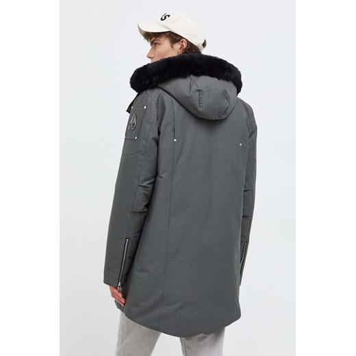 MOOSE KNUCKLES kurtka puchowa męska kolor zielony zimowa Moose Knuckles XL ANSWEAR.com