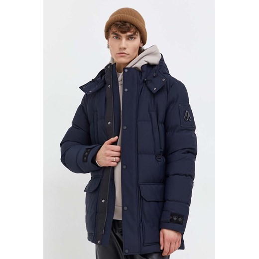 MOOSE KNUCKLES kurtka puchowa męska kolor granatowy zimowa Moose Knuckles XL ANSWEAR.com