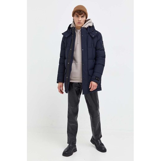 MOOSE KNUCKLES kurtka puchowa męska kolor granatowy zimowa Moose Knuckles XXL ANSWEAR.com