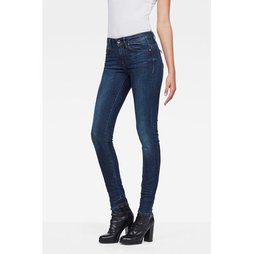 G-Star Raw - Jeansy Midge Zip D05281.6553.89 ze sklepu ANSWEAR.com w kategorii Jeansy damskie - zdjęcie 165360933