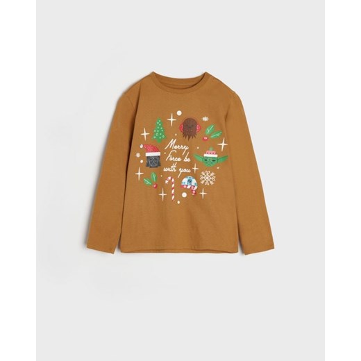 T-shirt chłopięce Sinsay z długimi rękawami