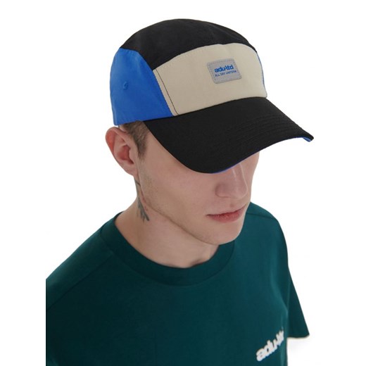 Cropp - Multikolorowa czapka z daszkiem ADU.LTD - niebieski Cropp Uniwersalny promocyjna cena Cropp