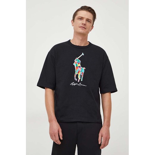 T-shirt męski Polo Ralph Lauren w nadruki 