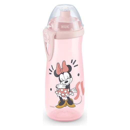 NUK Bidon &quot;Sports Cup - Minnie&quot; w kolorze jasnoróżowym - 450 ml ze sklepu Limango Polska w kategorii Naczynia dziecięce - zdjęcie 165386413