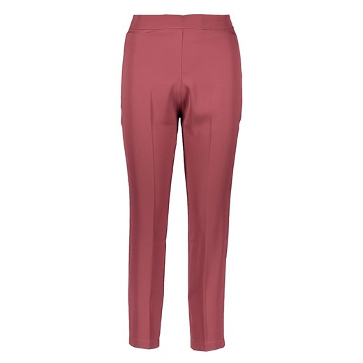STEFANEL Spodnie w kolorze jagodowym ze sklepu Limango Polska w kategorii Spodnie damskie - zdjęcie 165393973
