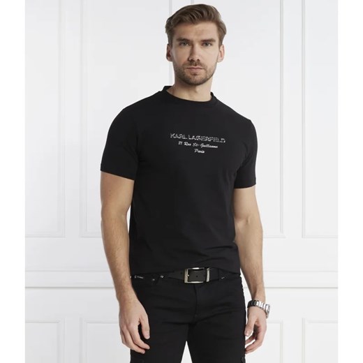 Karl Lagerfeld T-shirt | Regular Fit Karl Lagerfeld XXL okazja Gomez Fashion Store