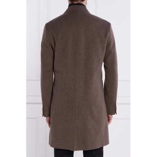 BOSS BLACK Wełniany płaszcz H-Hyde-C-224 50 okazja Gomez Fashion Store