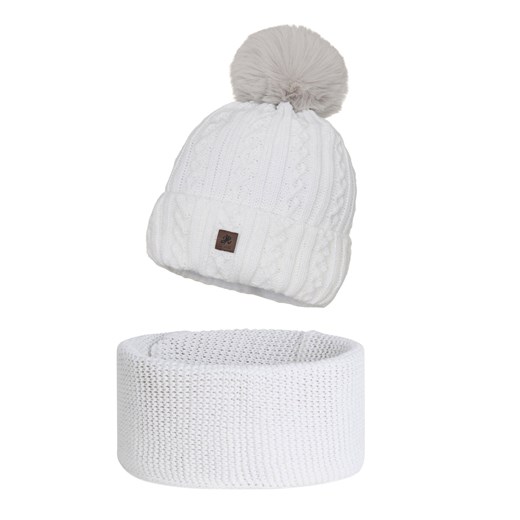 Zimowy komplet Damski ze sklepu JK-Collection w kategorii Komplety czapka i szalik damskie - zdjęcie 165401634