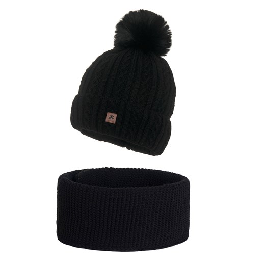 Zimowy komplet Damski ze sklepu JK-Collection w kategorii Komplety czapka i szalik damskie - zdjęcie 165401802