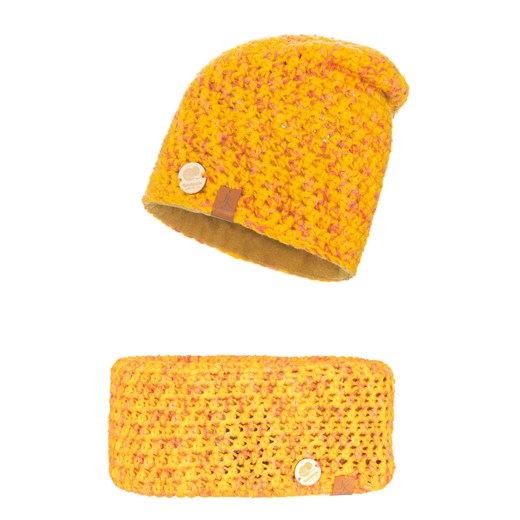 Zimowy komplet Damski handmade ze sklepu JK-Collection w kategorii Komplety czapka i szalik damskie - zdjęcie 165402880