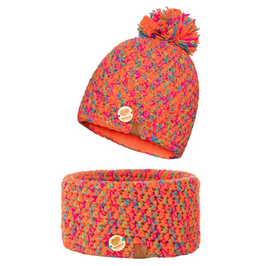 Zimowy komplet Damski handmade ze sklepu JK-Collection w kategorii Komplety czapka i szalik damskie - zdjęcie 165402914