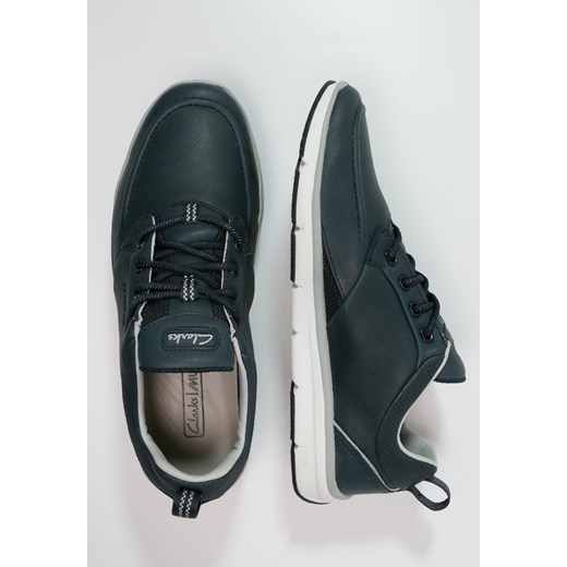 Clarks ORSON CREW Tenisówki i Trampki navy zalando szary bez wzorów/nadruków