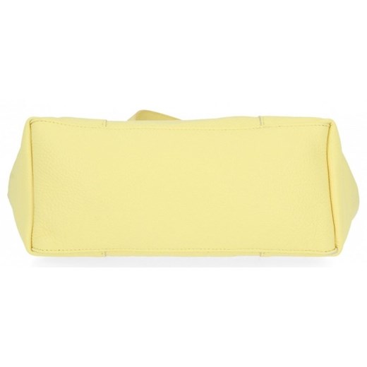 Vittoria Gotti Firmowy Shopper Made in Italy Limonka Vittoria Gotti One Size torbs.pl
