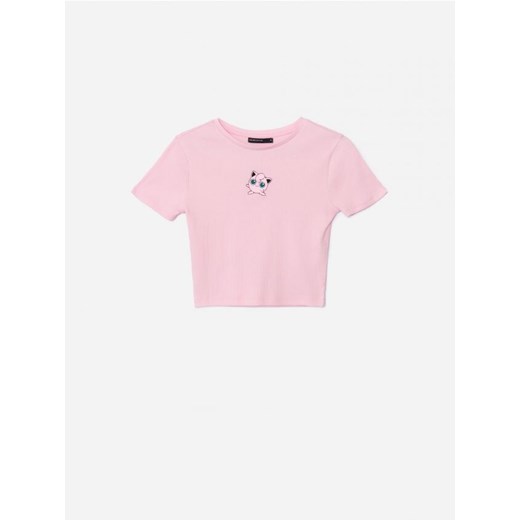 Koszulka z haftem Pokémon różowa House XL House