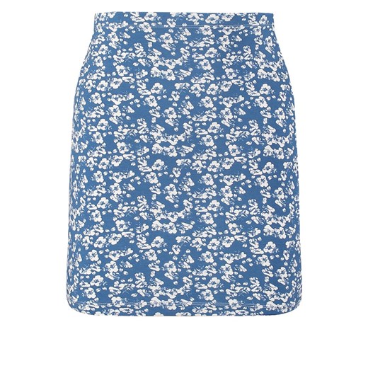 Even&Odd Spódnica mini blue zalando niebieski abstrakcyjne wzory