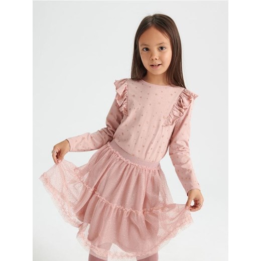 Sinsay - Spódniczka tiulowa - różowy Sinsay 134/140 Sinsay