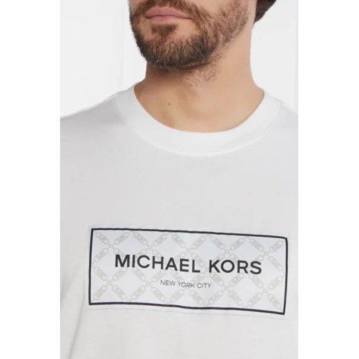 Michael Kors t-shirt męski bawełniany z krótkim rękawem 
