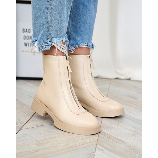 Workery damskie Royalfashion.pl na zamek casualowe 