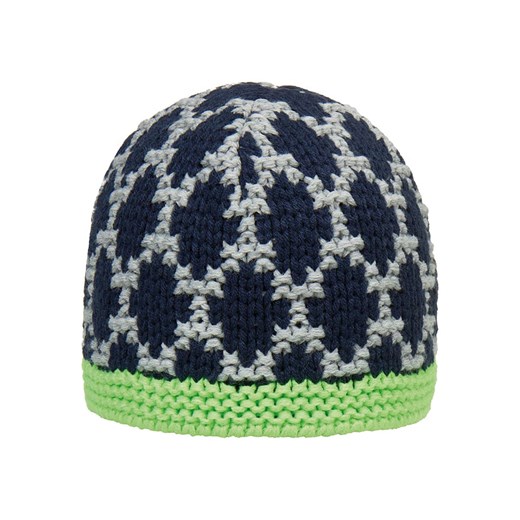 Döll Dzianinowa czapka w kolorze szaro-antracytowo-zielonym ze sklepu Limango Polska w kategorii Czapki dziecięce - zdjęcie 165440013